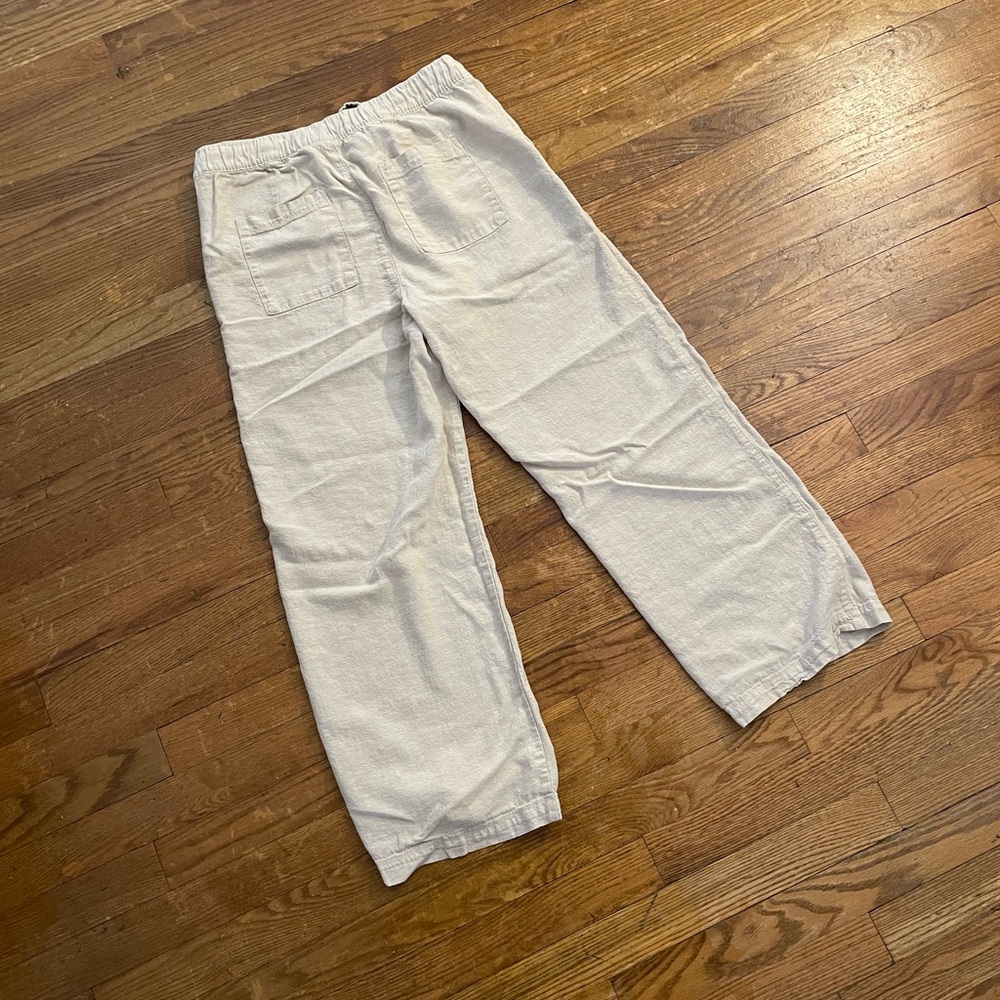 The Gap Wide Leg Linen Pants - Picture 2 of 4